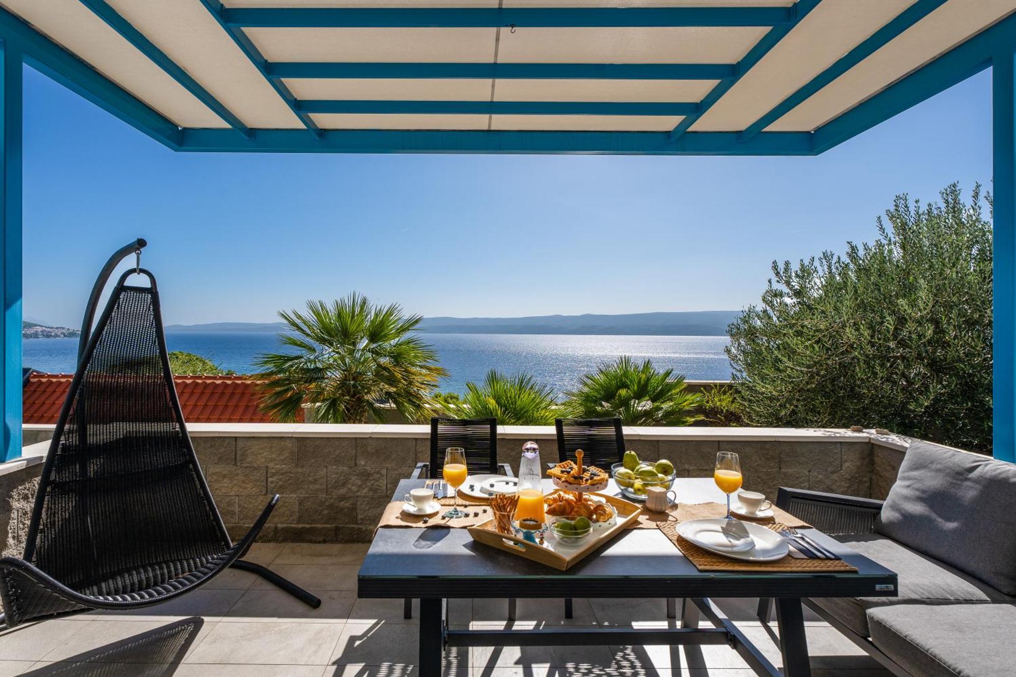 Villa Allegra With 32Msq Heated Pool, 300M Far From Sandy Beaches, Open Sea View Omiš Εξωτερικό φωτογραφία