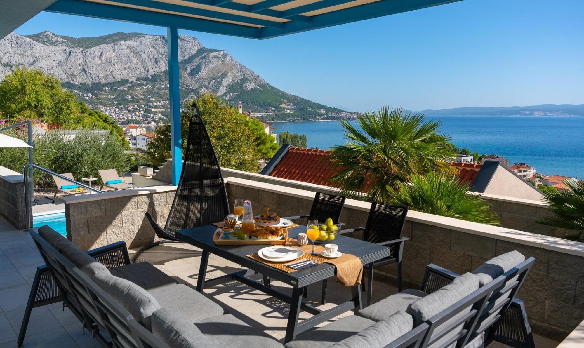 Villa Allegra With 32Msq Heated Pool, 300M Far From Sandy Beaches, Open Sea View Omiš Εξωτερικό φωτογραφία